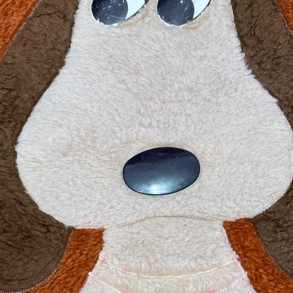 1986 Tonka Pound Puppy Wall Hanging Olefin / Acrylic Very Rare 36" X 20" Fuzzy - Picture 4 of 14